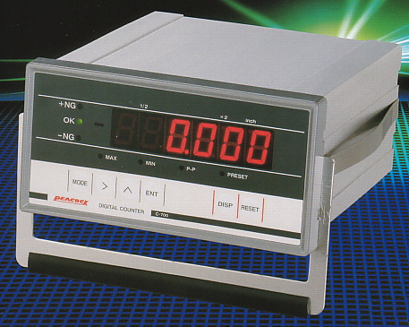 尾崎製作所　ピーコック精密測定機器　デジタルカウンタ　シンプルタイプ　C‐500　マルチタイプ　C‐700